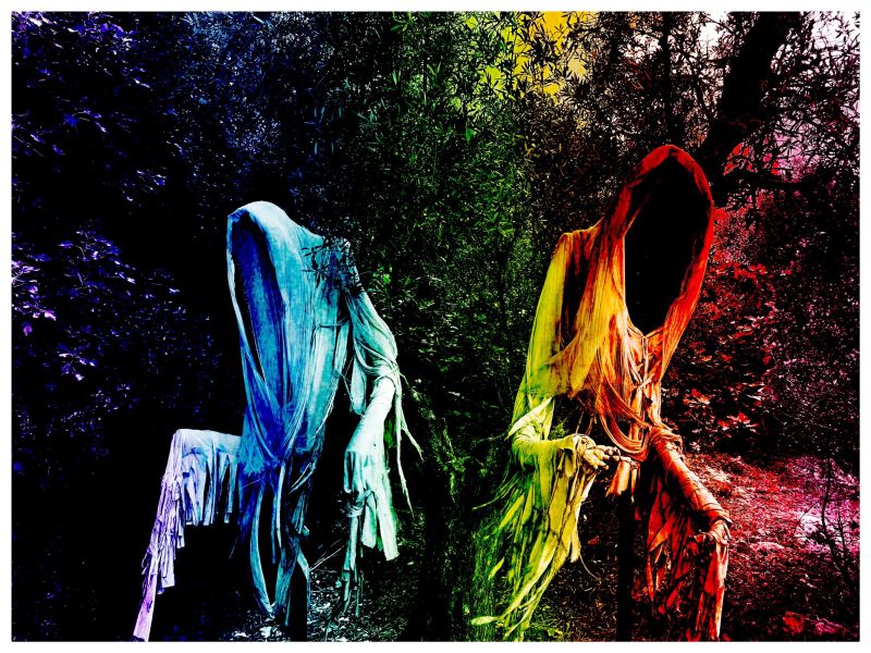 colourful ghosts